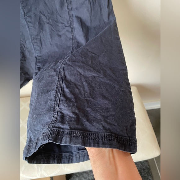 Navy blue cargo pants 14.5” waist. - Picture 6 of 9